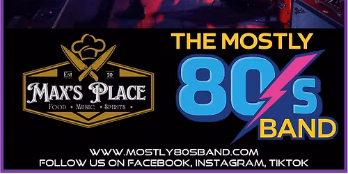 LIVE 80’s MUSIC @ Max’s Place in Franklin, GA