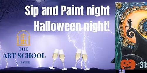 Sip and Paint night Halloween!