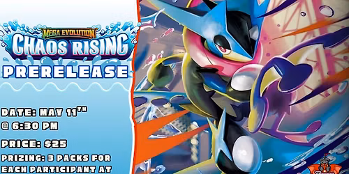 \ud83d\udd25\ud83c\udfb4 Pok\u00e9mon: Chaos Rising Sealed Event \ud83c\udfb4\ud83d\udd25