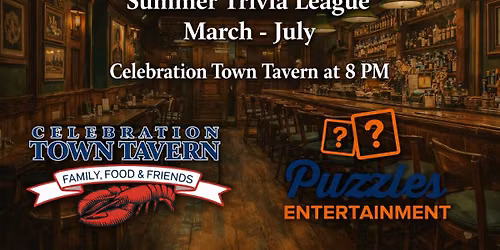 Puzzles' Trivia @ Celebration Town Tavern
