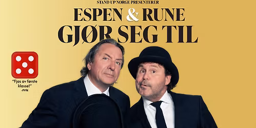 Espen & Rune gj\u00f8r seg til \/\/ Drammens Teater