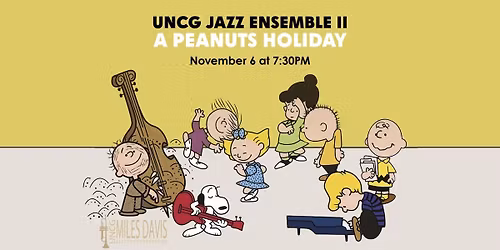 UNCG Jazz Ensemble II: A Peanuts Holiday