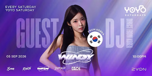 DJ WINDY | Guest DJ Direct from Korea