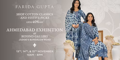 Farida Gupta | Ahmedabad Exhibition