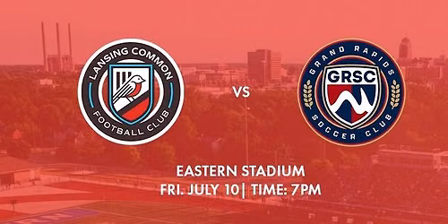 Lansing Common vs Grand Rapids SC