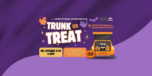 Trunk or Treat at Crain Hyundai of Bentonville