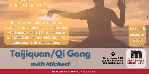 Taijiquan\/Qi Gong with Michael, Fridays