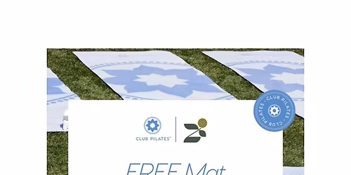 Club Pilates White Oak x Zinnia: Outdoor Mat Pilates Class
