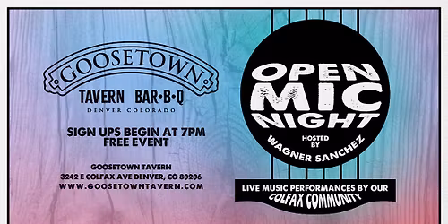 Open Mic Night - Every Tuesday