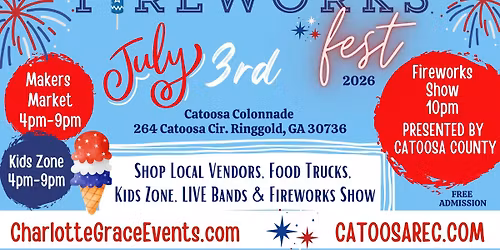 Catoosa County Fireworksfest 