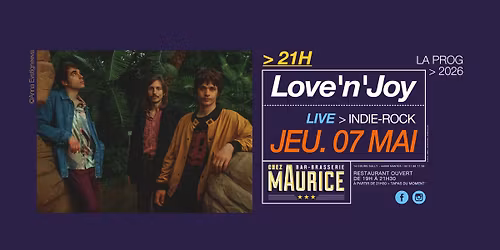 Love'n'Joy X Chez Maurice