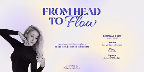 From Head to Flow: dance with presence in bachata