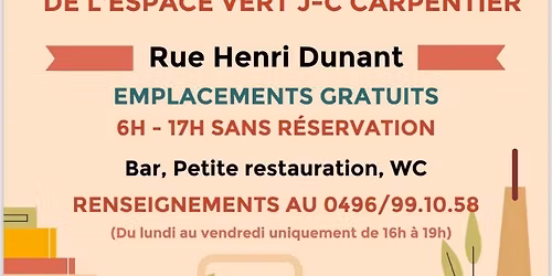 Brocante Rue Henri Dunant 7000 Mons