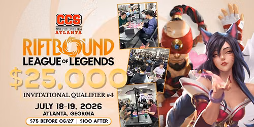 CCS $25,000 Riftbound Invitational Qualifier #4
