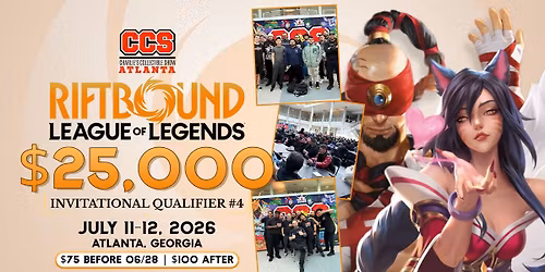 CCS $25,000 Riftbound Invitational Qualifier #4