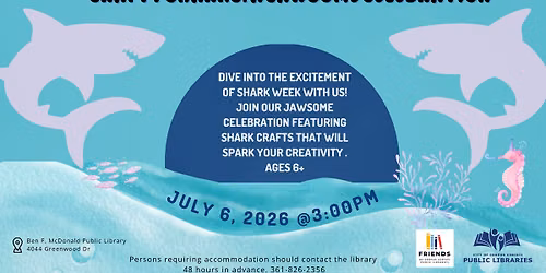 Crafty Sharks:  A Jawsome Celebration
