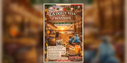 \ud83c\uddee\ud83c\uddf9LA DOLCE VITA\ud83c\uddee\ud83c\uddf9 \u26f5\ufe0fLoretta am Wannsee\u26f5\ufe0f