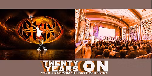 Private Screening Party: Twenty Years On \/\/ Styx + Kaboom Studio Orchestra