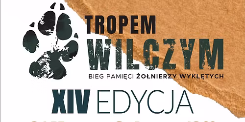 Bieg Tropem Wilczym XIV edycja 21 marca 2026 MR\u0104GOWO