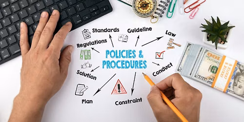 Policies, Procedures & HR | Oct. 5 | 4 Hrs Required | Live Zoom