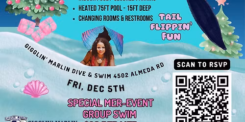 A Merry Mermaid Christmas Swim & Group Outing