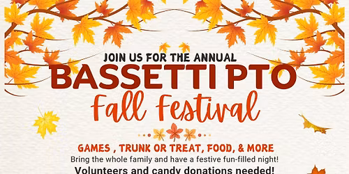 Bassetti PTO Fall Festival