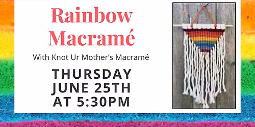 Rainbow Macrame 
