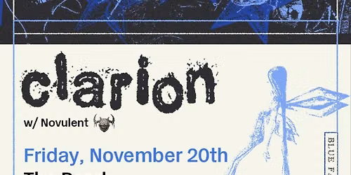 Clarion and Novulent at Strummers