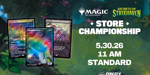 MTG Secrets of Strixhaven Store Championship