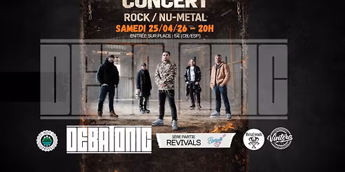 CONCERT ROCK\/NU-METAL : DEBATONIC