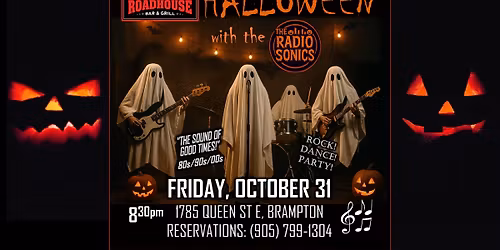 Oscar's Roadhouse Halloween with The RadioSonics
