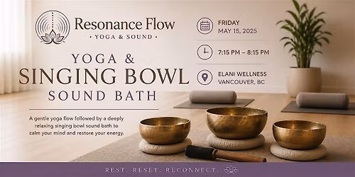 Evening flow + Singing Bowl Sound Bath