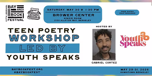 Teen Poetry Workshop led by Youth Speaks