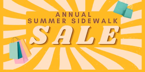 Annual Summer Sidewalk Sale