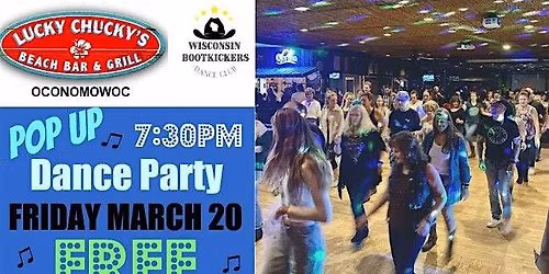Pop Up Line Dance Party \/ Lucky Chuckys \/ Oconomowoc \/ FREE
