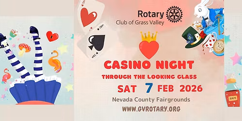 Casino Night 2026 Through the Looking Glass