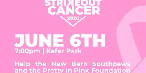 New Bern Southpaws Strike Out Cancer Game