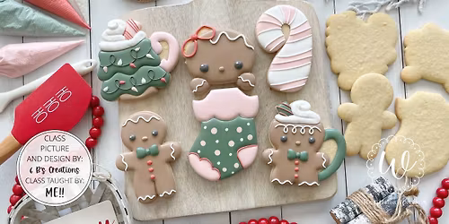 Pretty in Pink Gingerbread Cookie Decorating Class