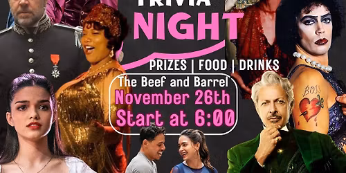 Musicals 2 Trivia Night