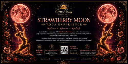 Strawberry Moon Yoga Experience