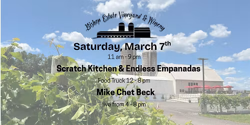 Scratch Kitchen & Endless Empanadas w\/ Mike Chet Beck Live at Bishop Estate