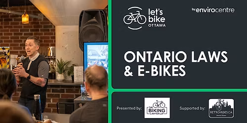 Legal considerations of e-mobility presented by The Biking Lawyer