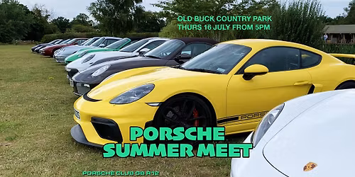 Porsche Summer Meet