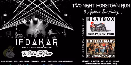 Ifdakar's Hometown Holiday Two Night Run