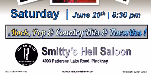 Jessie-James Band Back to Hell (Saloon) Tour!