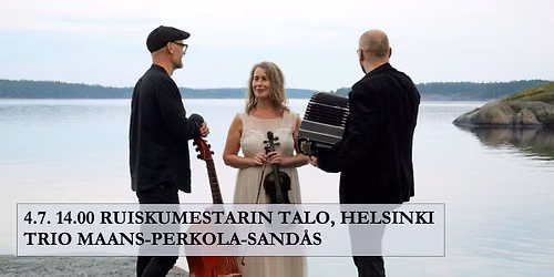 4.7. TRIO MAANS-PERKOLA-SAND\u00c5S RUISKUMESTARIN TALO, HELSINKI
