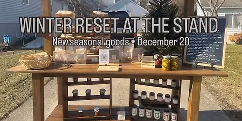Winter Reset at the Stand \ud83e\udd0e\u2744\ufe0f