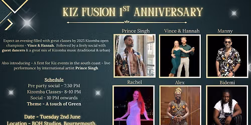 Kiz fusion 1st anniversary