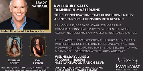 Luxury Training with The Paxton Group