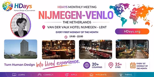 HDays Monthly Meeting in Nijmegen at Van der Valk Hotel Nijmegen-Lent